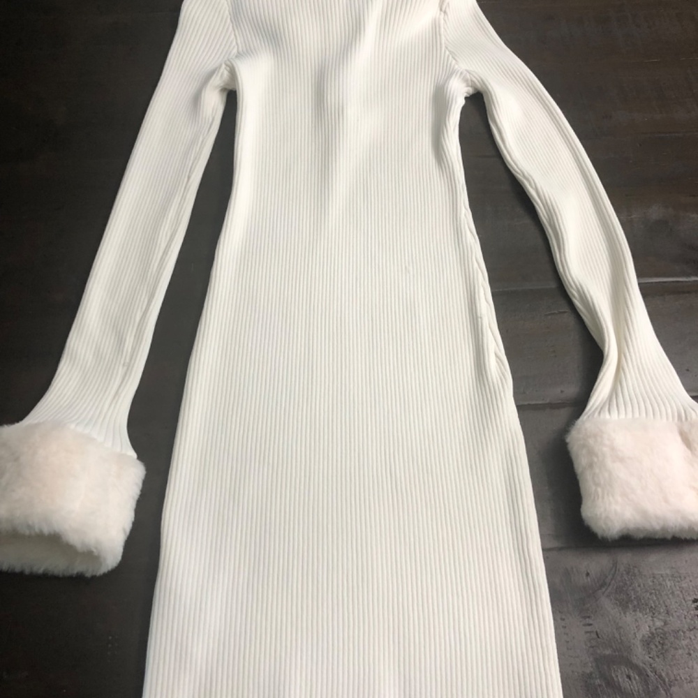 Forever 21 woman JR dress beige - Picture 14 of 16
